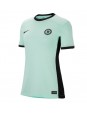 Chelsea Axel Disasi #2 Ausweichtrikot für Frauen 2023-24 Kurzarm